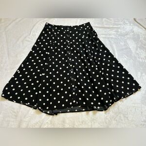 Torrid Midi Challis Button-Front Skirt